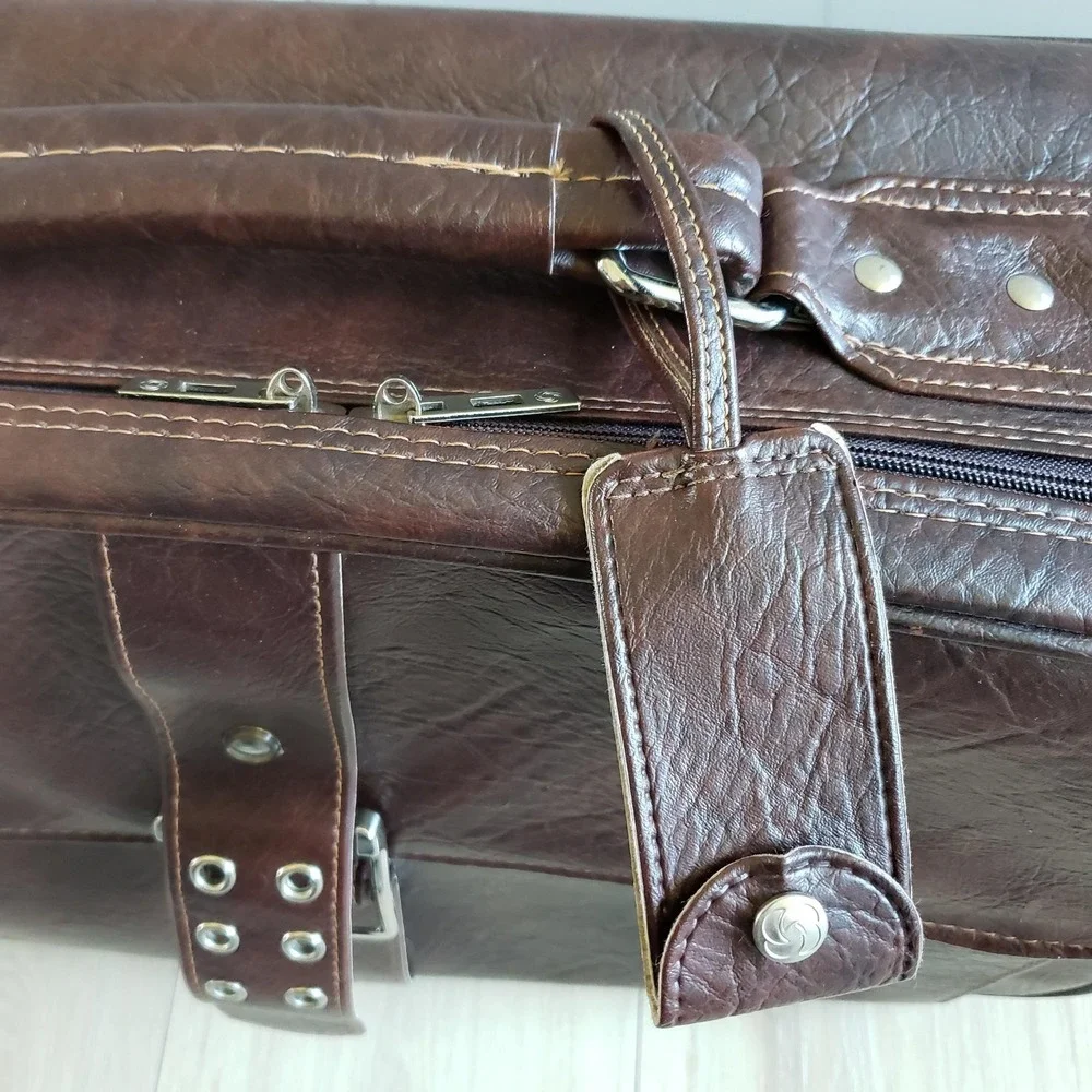 Vintage Samsonite Suitcase Silhouette II Brown 22